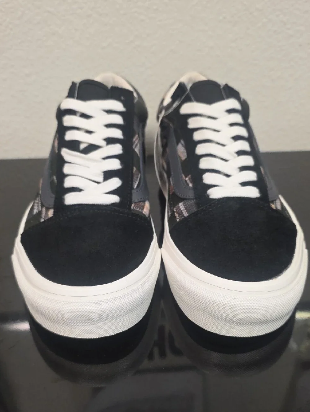 Vans Vault Old Skool 36 DX Bricolage Check Mens 8 Womens 9.5 New